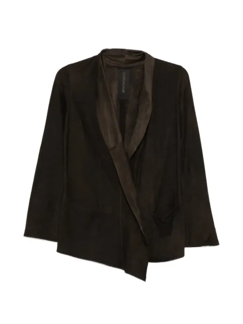 Giorgio Brato shawl-collar jacket Brown GD26S25097CMSO