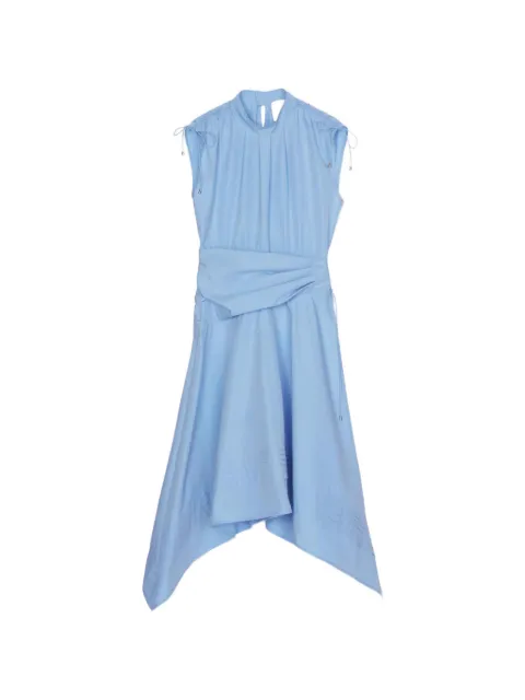 3.1 Phillip Lim tie-detail midi dress Blue E26191011LCE