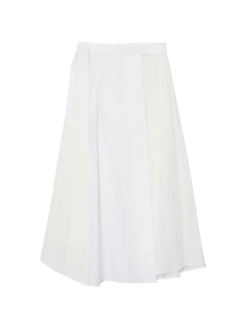 3.1 Phillip Lim tie-detail midi skirt White S26136241BRN