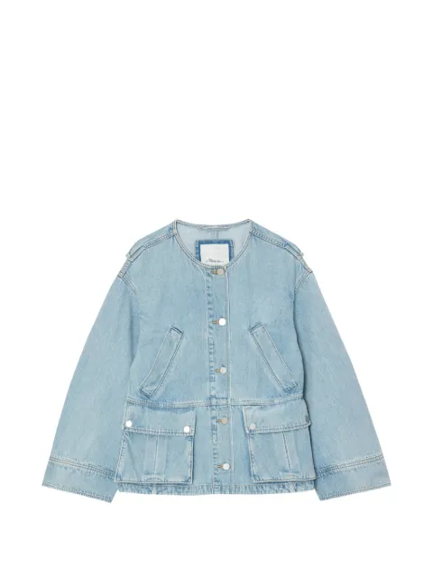 3.1 Phillip Lim flap-pocket jacket Blue S26160931LID