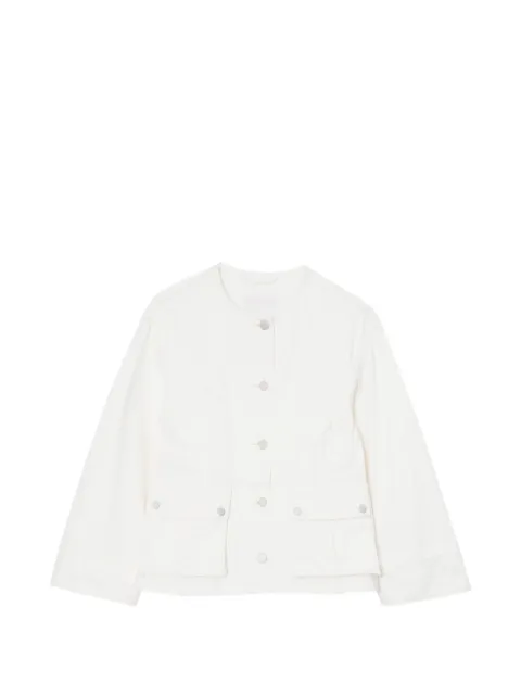 3.1 Phillip Lim buttoned cotton jacket Neutrals S26160931LID