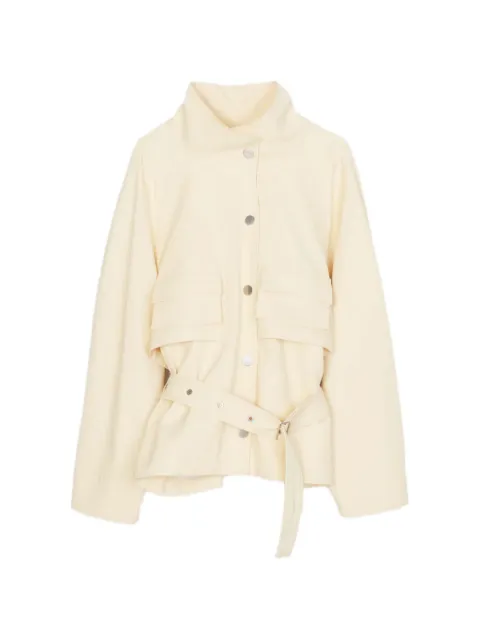 3.1 Phillip Lim belted front-pockets jacket Neutrals E26160914UCVA