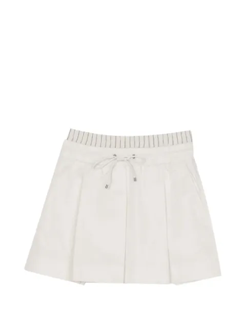 3.1 Phillip Lim drawstring-detail mini skirt Neutrals E26236211RTP
