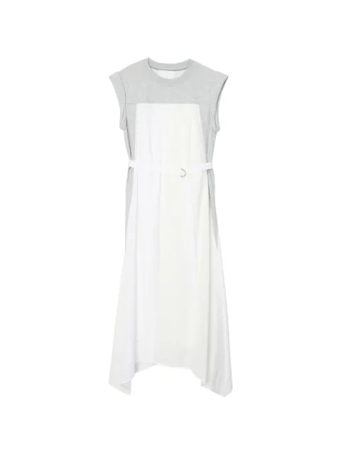 3.1 Phillip Lim Terry eyelet belted midi dress White S26191084TFT