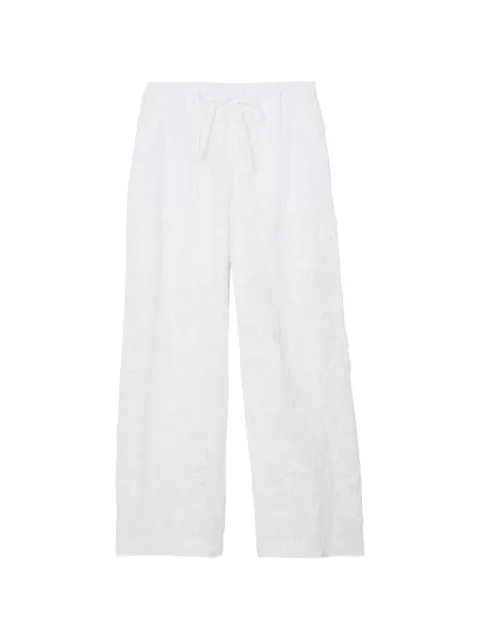 3.1 Phillip Lim floral trousers White S26251396TFE