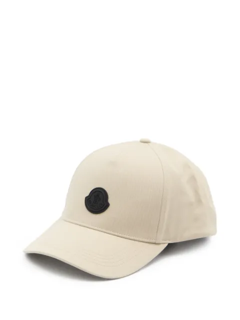 Moncler logo-patch baseball cap Neutrals L20913B000250U082