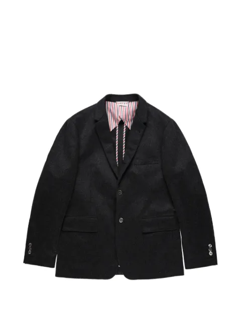 Thom Browne wide shoulder jacket Grey MJU586H05387
