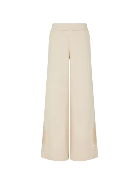 Ea7 Emporio Armani logo trousers Neutrals W000526AF13151