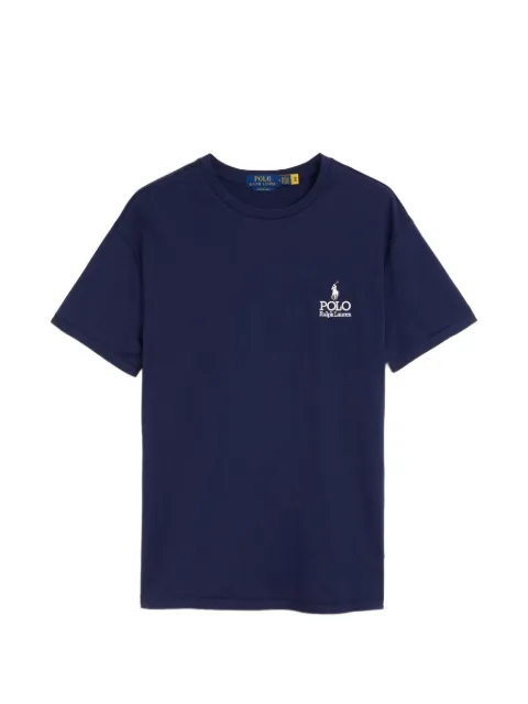 Polo Ralph Lauren logo-embroidered short-sleeve T-shirt Blue 710981E11