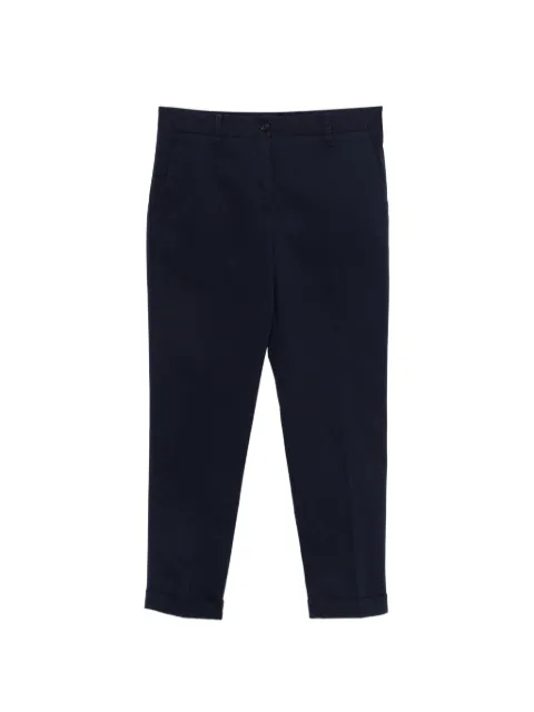 ASPESI cuffed trousers Blue S6G0107D023