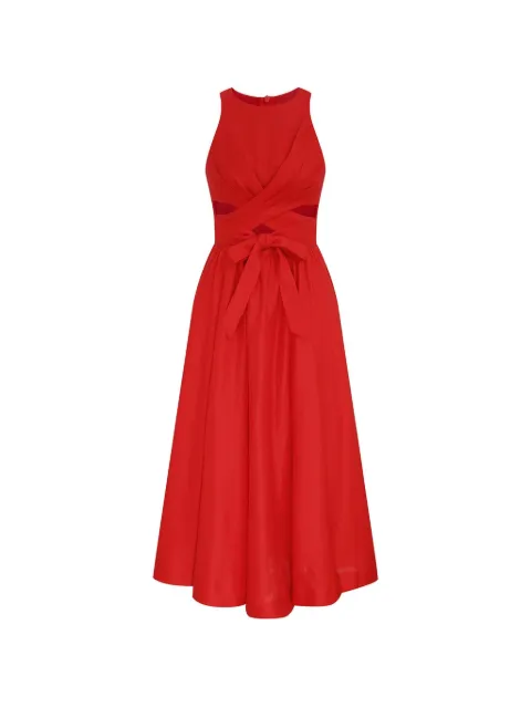ZIMMERMANN Patience cut-out dress Red 6444DRS264DKRD