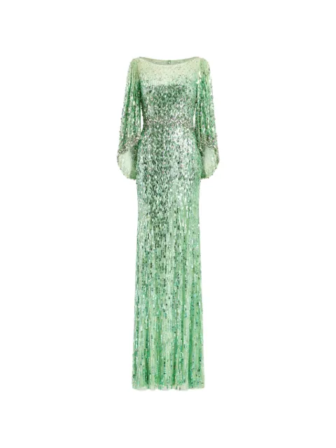 Jenny Packham Ines maxi dress Green JPCLS165