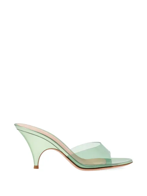 Gianvito Rossi sofia cone-heel mules Green G1018470RICGME