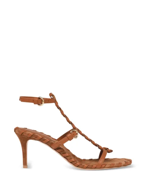 Gianvito Rossi braided strap sandals Brown G3274670RICXNC