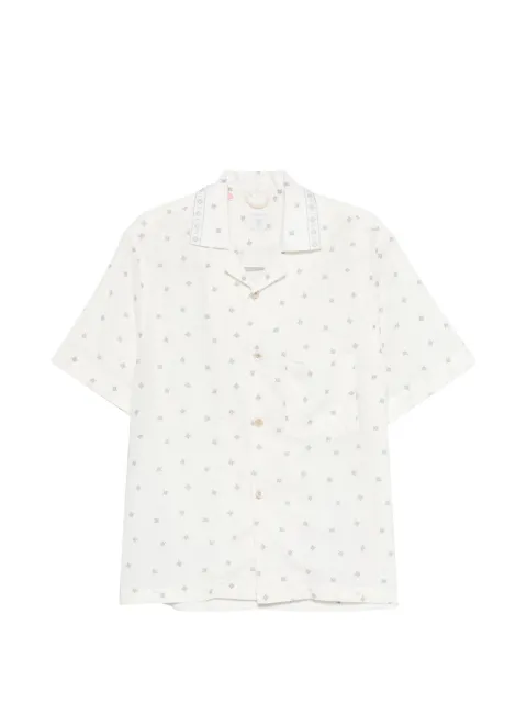 Eleventy patterned pocket shirt Neutrals M75CAMK09USATES0M217
