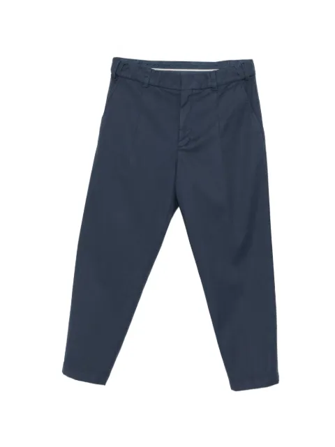 Eleventy elasticated-waist trousers Blue M75PANM01TET0M005