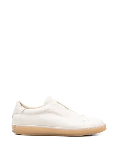 Eleventy slip-on leather sneakers Neutrals M77SCAM01SCA0M001