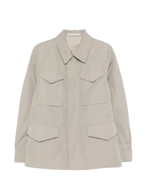 Eleventy patch-pocket jacket Neutrals M75GBTM17TES0M17207