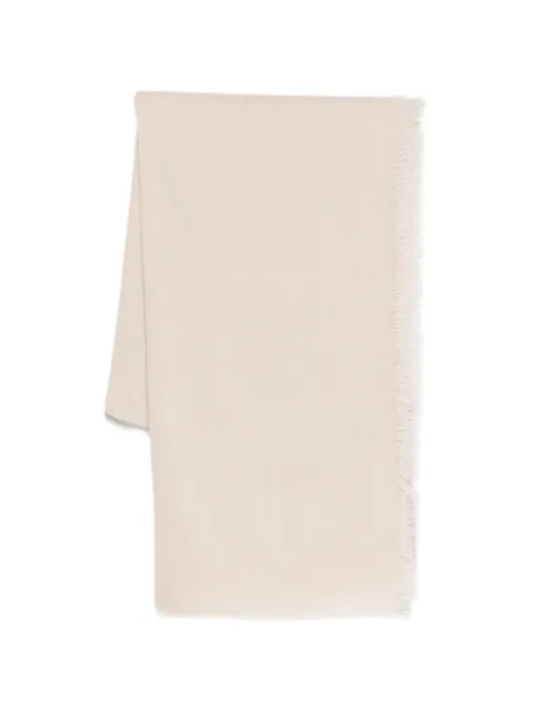 Eleventy frayed scarf Neutrals M77SCIM10TES0M234