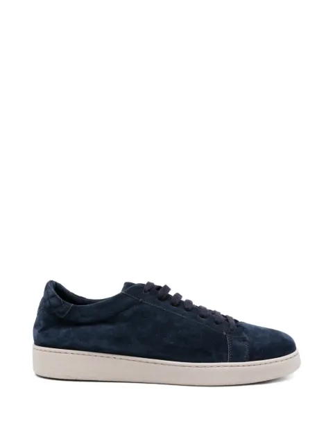Eleventy lace-up suede sneakers Blue M77SCAM18SCA0M017