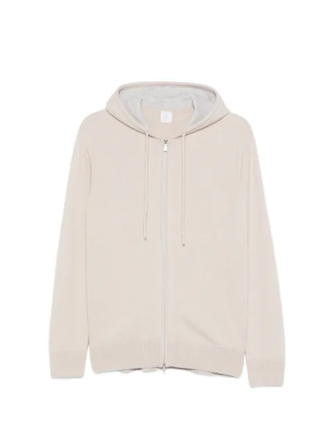 Eleventy full-zip hoodie Neutrals M76MAGK33MAG0M045