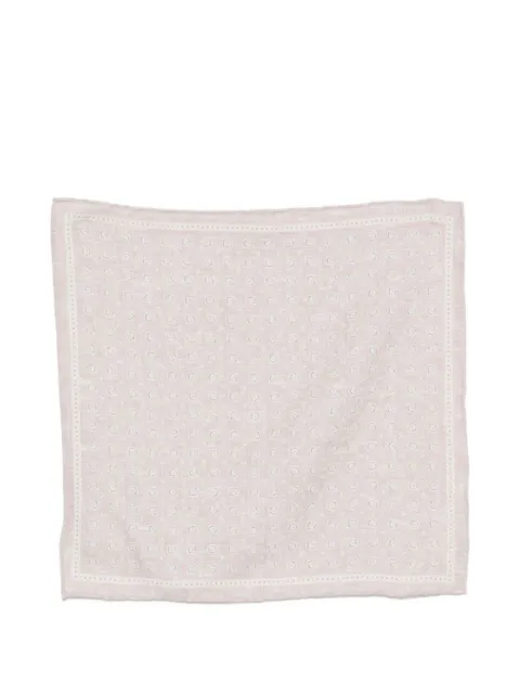 Eleventy patterned handkerchief Pink M77POCA01TES0M066