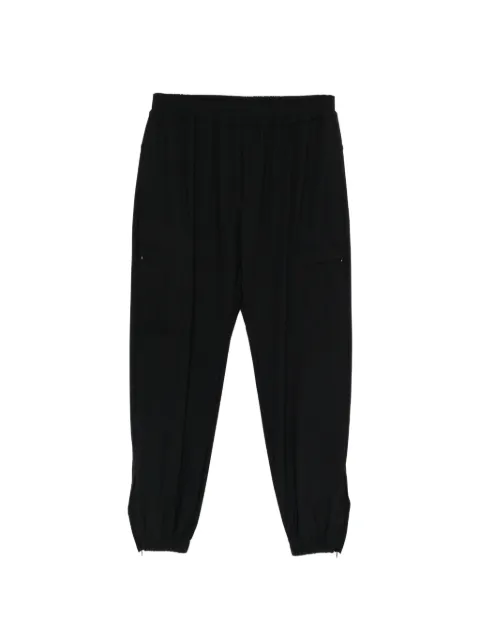 Eleventy Coulisse cargo track pants Black M75FELM16TES0K087
