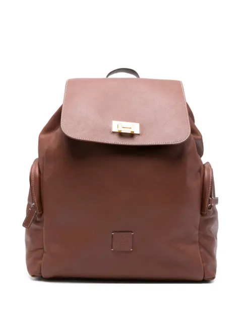 Eleventy leather backpack Brown M77BORM06PEL0M031