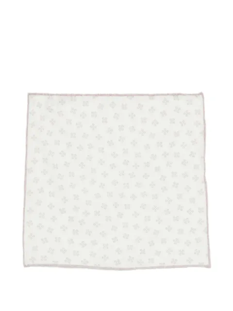 Eleventy floral scarf Neutrals M77POCA01TES0M063