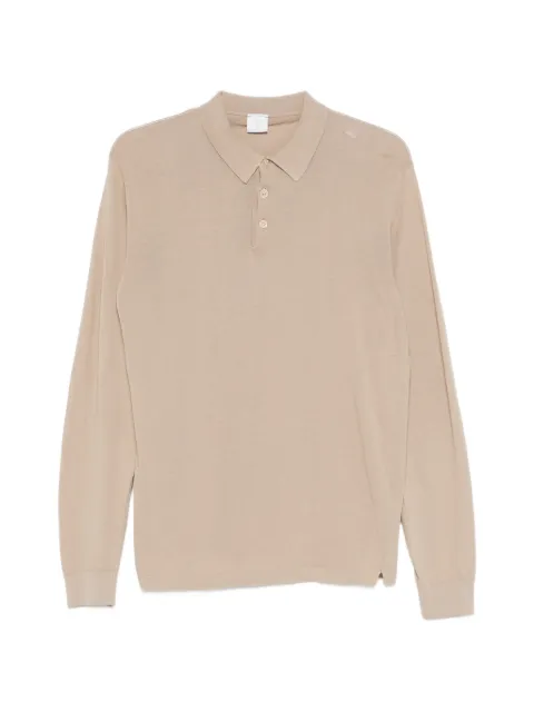 Eleventy buttoned polo shirt Neutrals M76MAGM85MAT0A001
