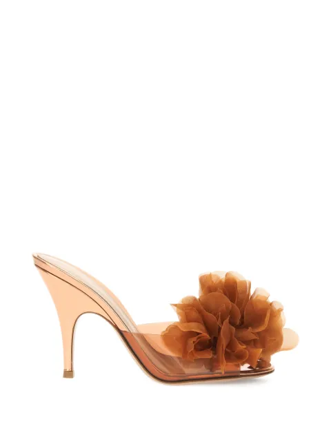 Gianvito Rossi Igea floral sandals Neutrals G1018995RICGME