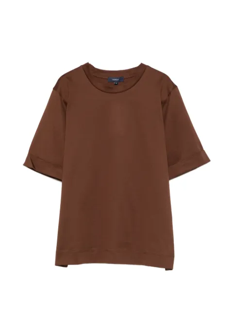 Soeur Ama cuffed T-shirt Brown TSH1411AMA