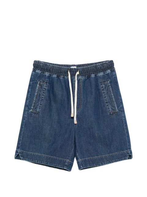 Eleventy drawstring denim shorts Blue M75BERM04TET0M017