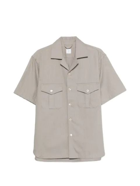 Eleventy patch pocket shirt Grey M75CAMM04USATES0M140
