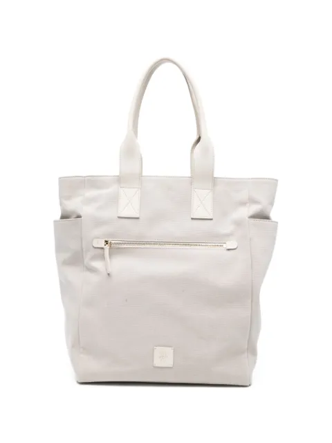 Eleventy zip-fastening tote bag Neutrals M77BORM10TES0M195