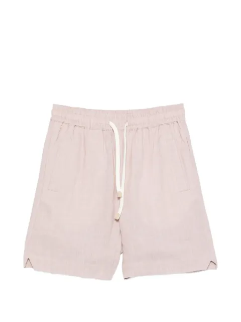 Eleventy drawstring deck shorts Pink M75BERM04TES0I139