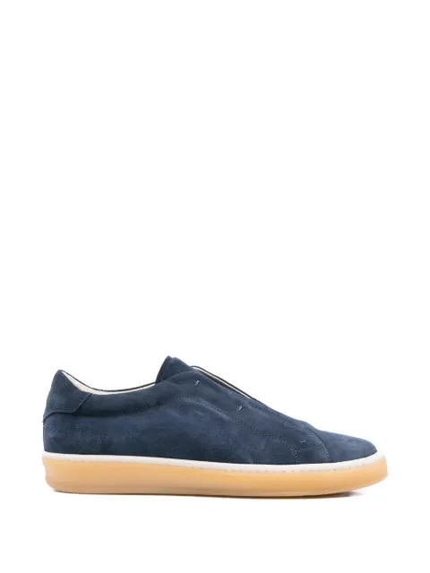 Eleventy slip-on suede sneakers Blue M77SCAM01SCA0M002
