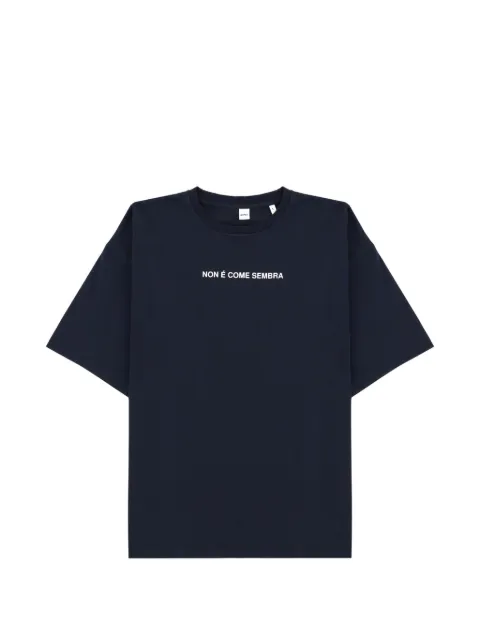 ASPESI crew-neck T-shirt Blue AYL0A33501098