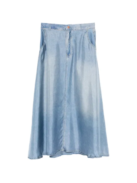 Pierre-Louis Mascia Aloe clear blue pocket skirt Blue ALOESGO12777