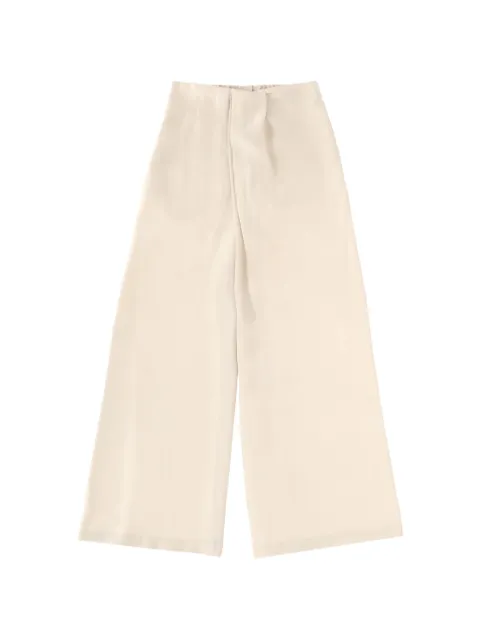 Alysi flared trousers Neutrals 116149P6003