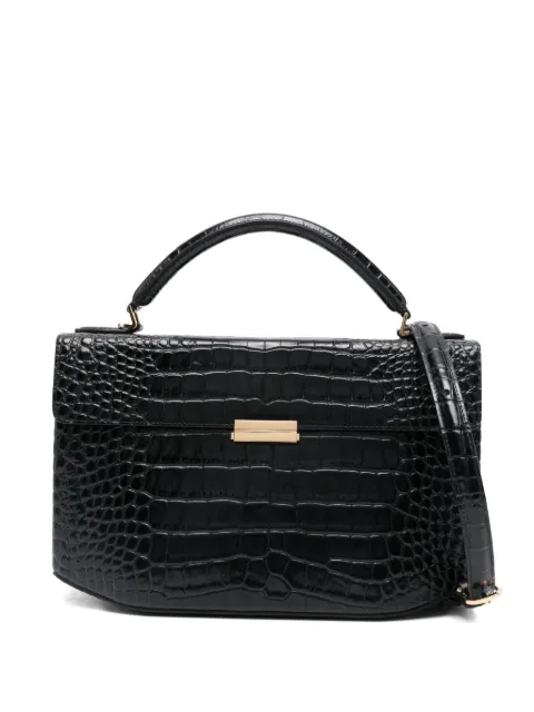 TOTEME Clip croco-embossed top handle black Black 262WAL0125LE0076001