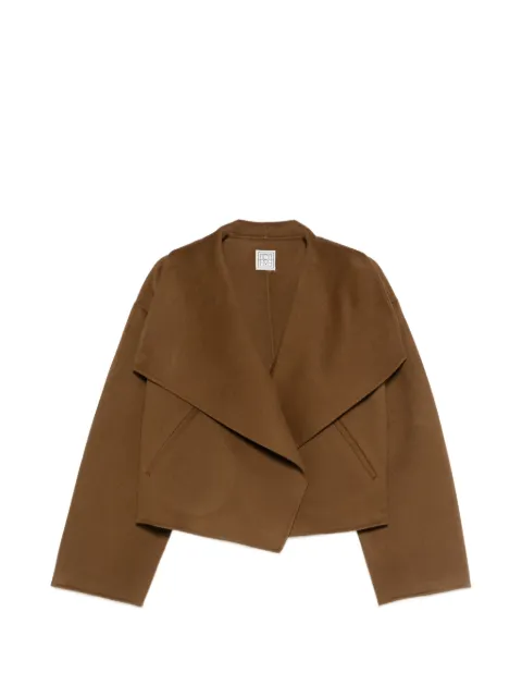 TOTEME signature doublé jacket tobacco Brown 262WRO0203FB0006104