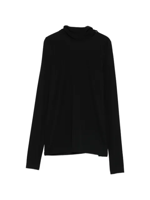 TOTEME high-neck jersey top Black 262WRT0741FB0162001