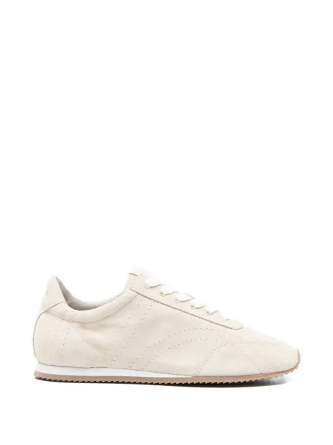 TOTEME Flex suede sneakers Neutrals 262WAS0324LE0027009