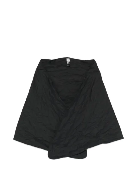 TOTEME Big crinkled scarf Black 262WSC0159FB0609001