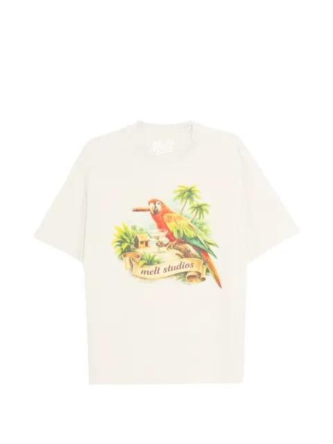 Melt crew neck T-shirt Neutrals MS5162WHITE