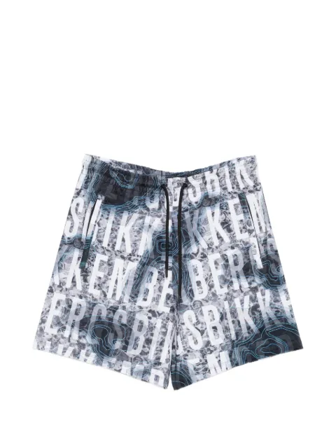Dirk Bikkembergs printed shorts White HOLADB101