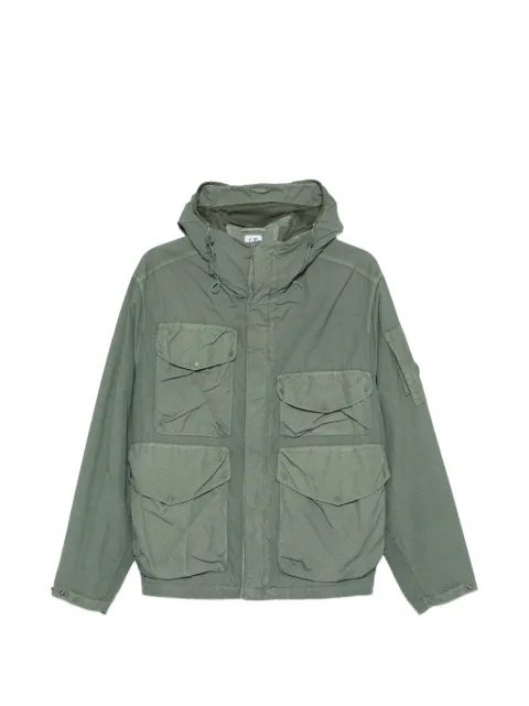 C.P. Company chest-pocket hooded jacket Green 20CMOW013A005991G668