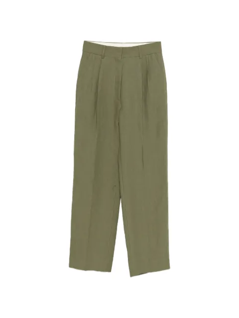 Blazé Milano pleated trousers Green PTMPA01MDYA