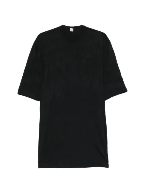 TOTEME crinkled-effect T-shirt dress Black 262WRT0594FB0642001